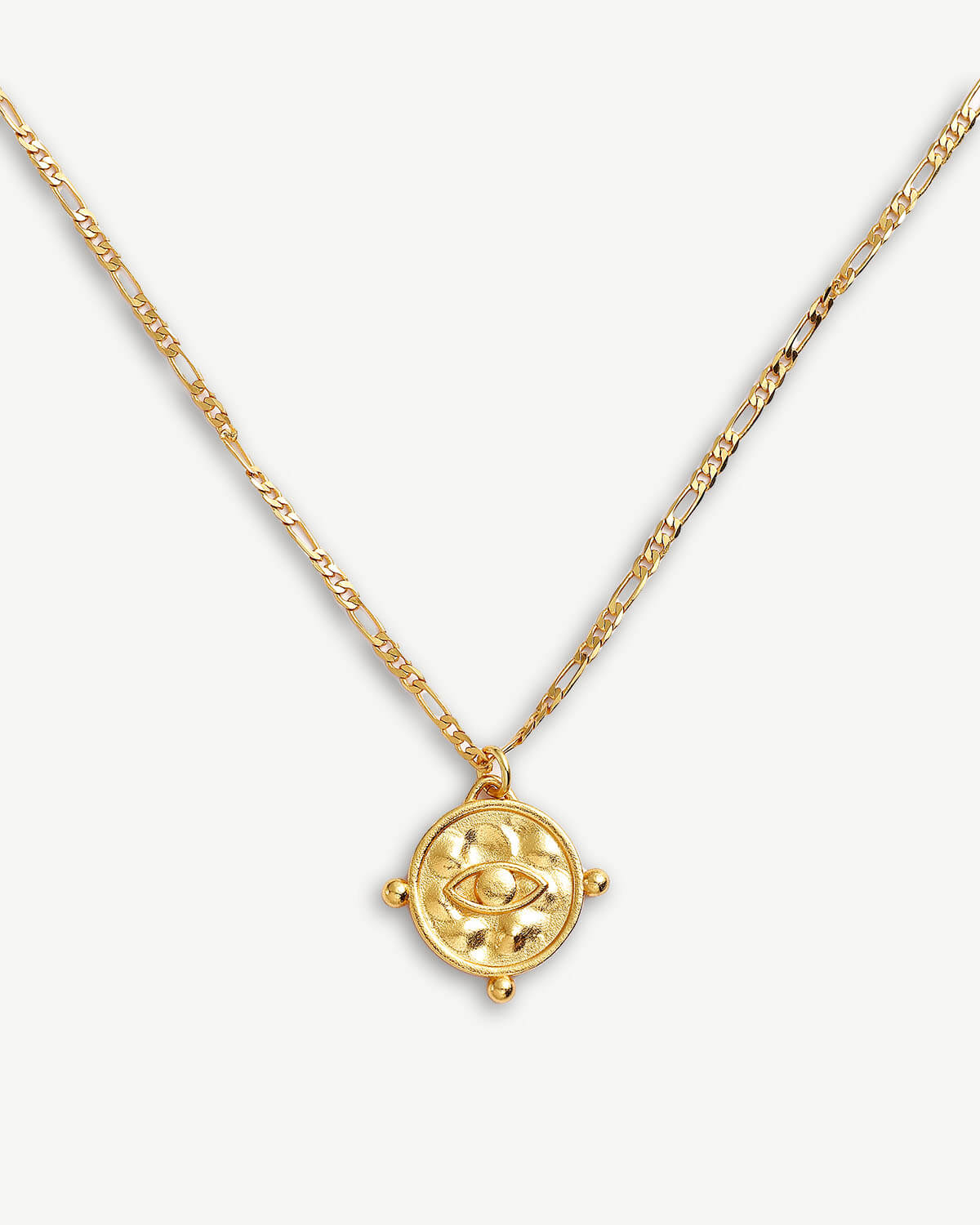 Golden Evil Eye Necklace