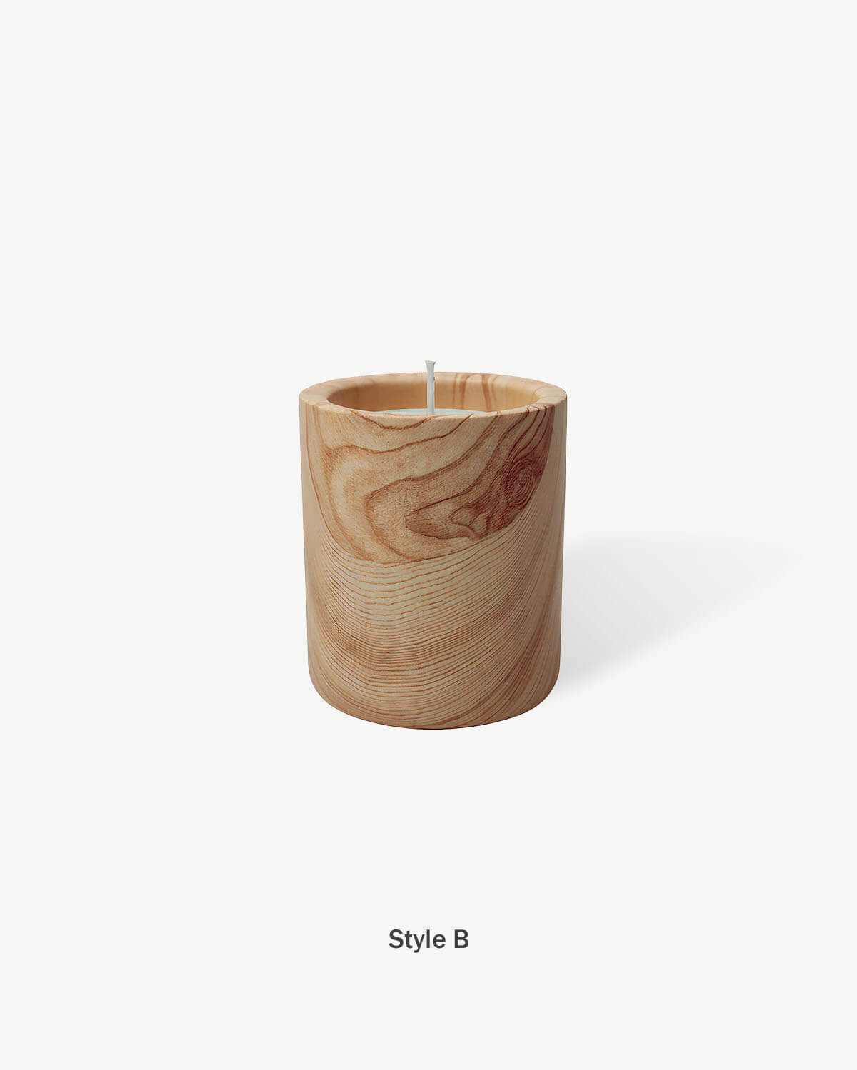 Marble Textured Crystal Candles3