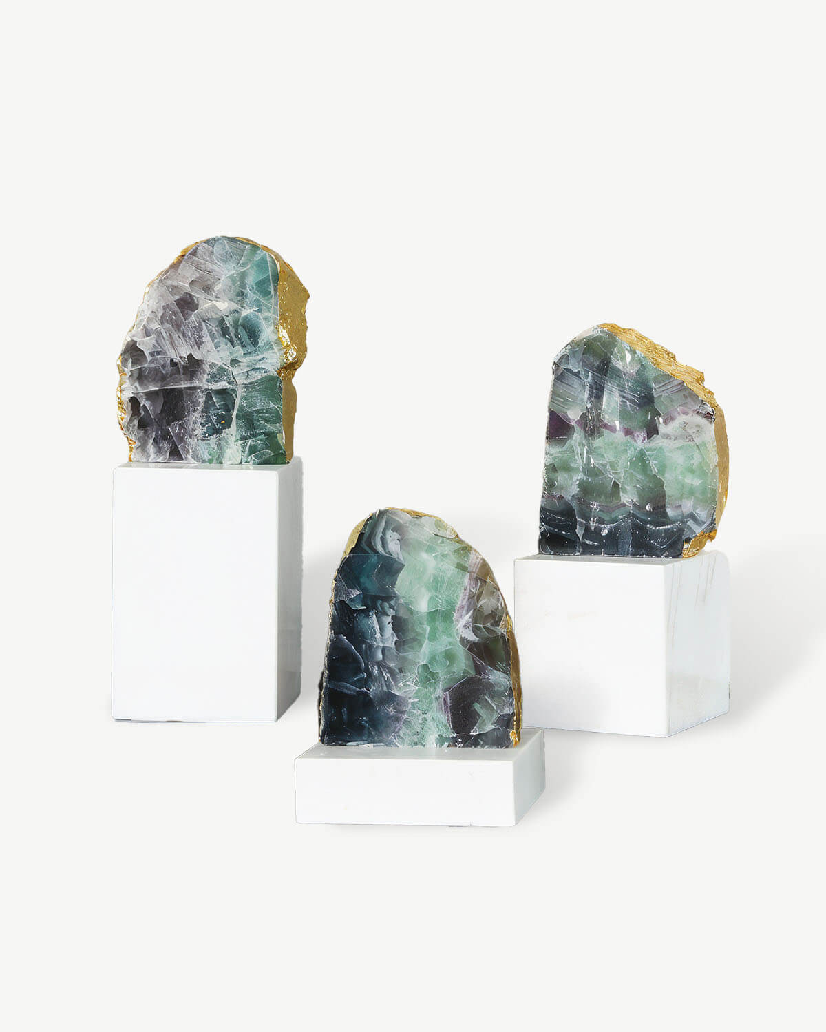  Fluorite Marble Home Decor