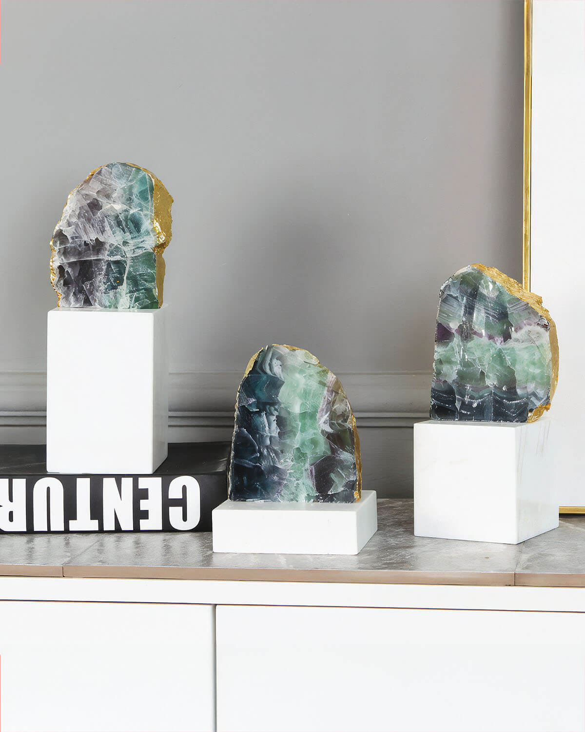  Fluorite Marble Home Decor