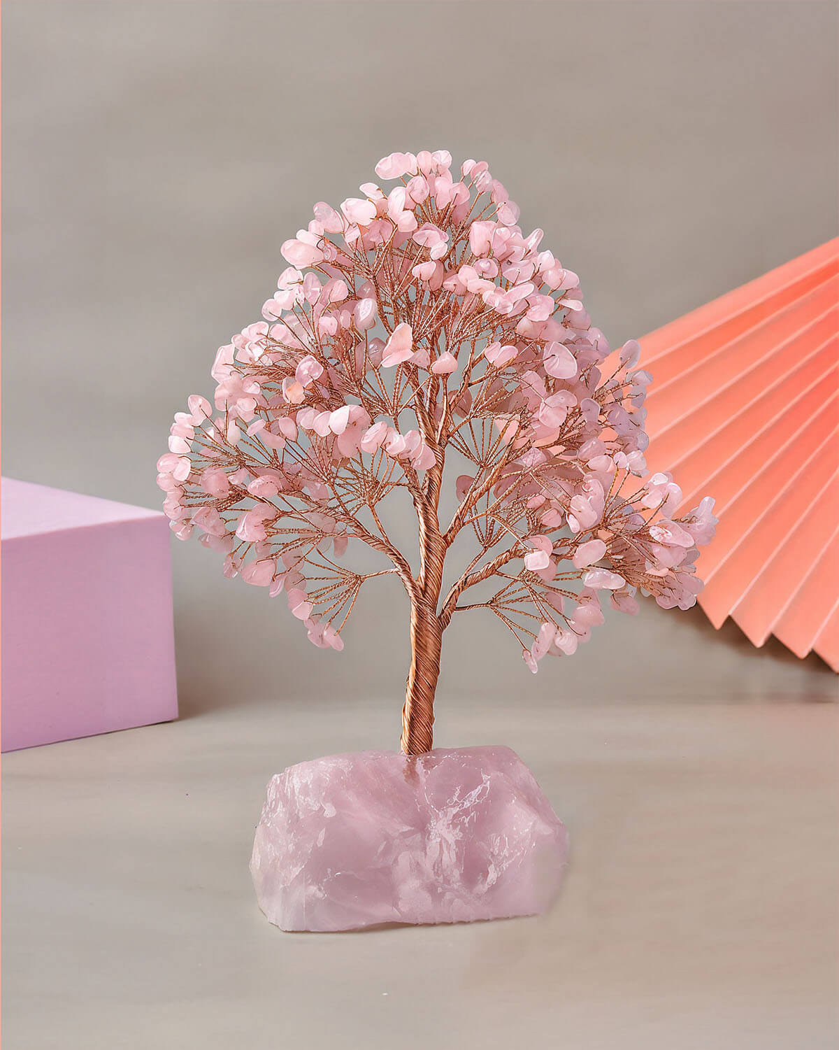 Rose Quartz Tree Of Life