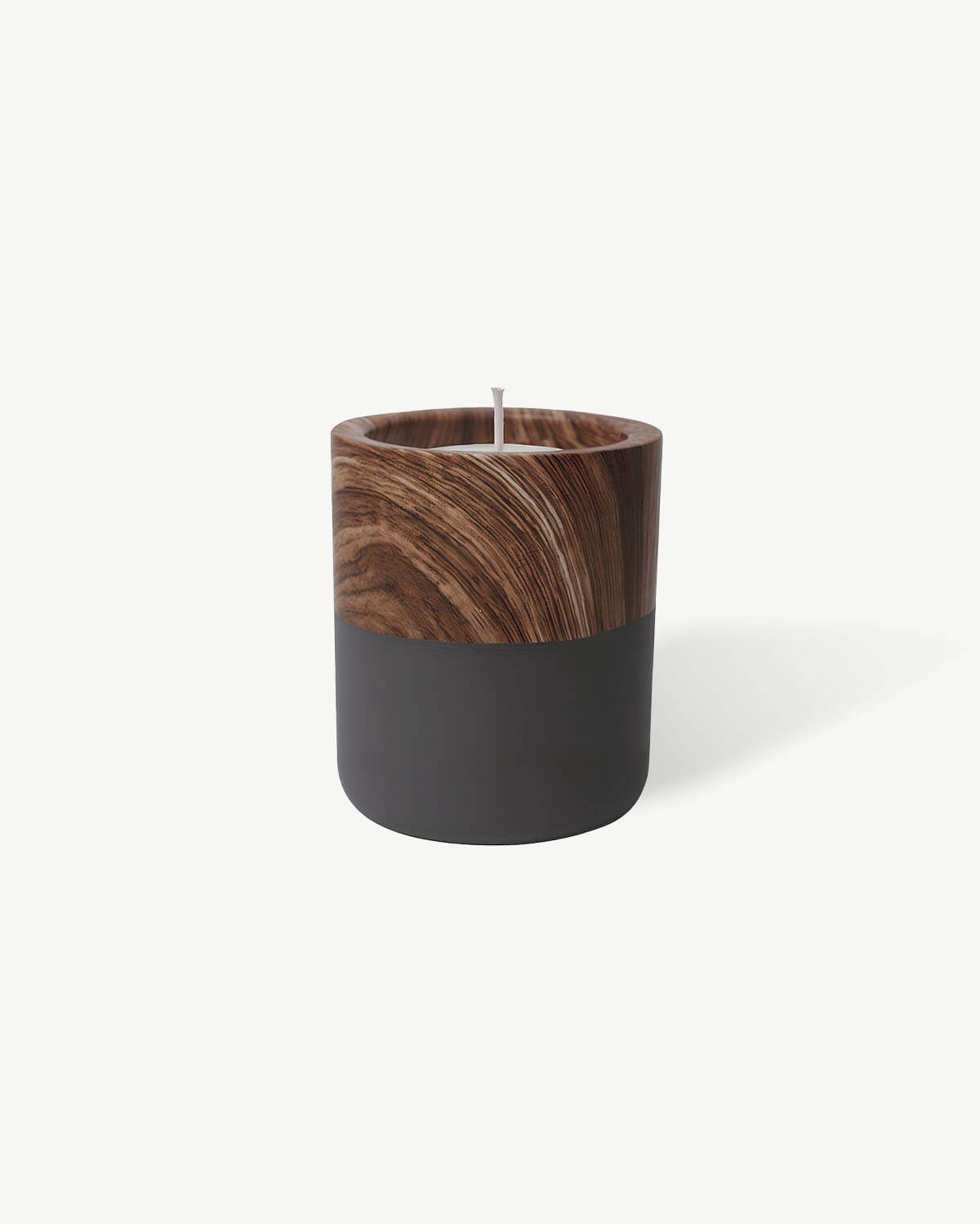 Wood Grain Ceramic Crystal Scented Candles2