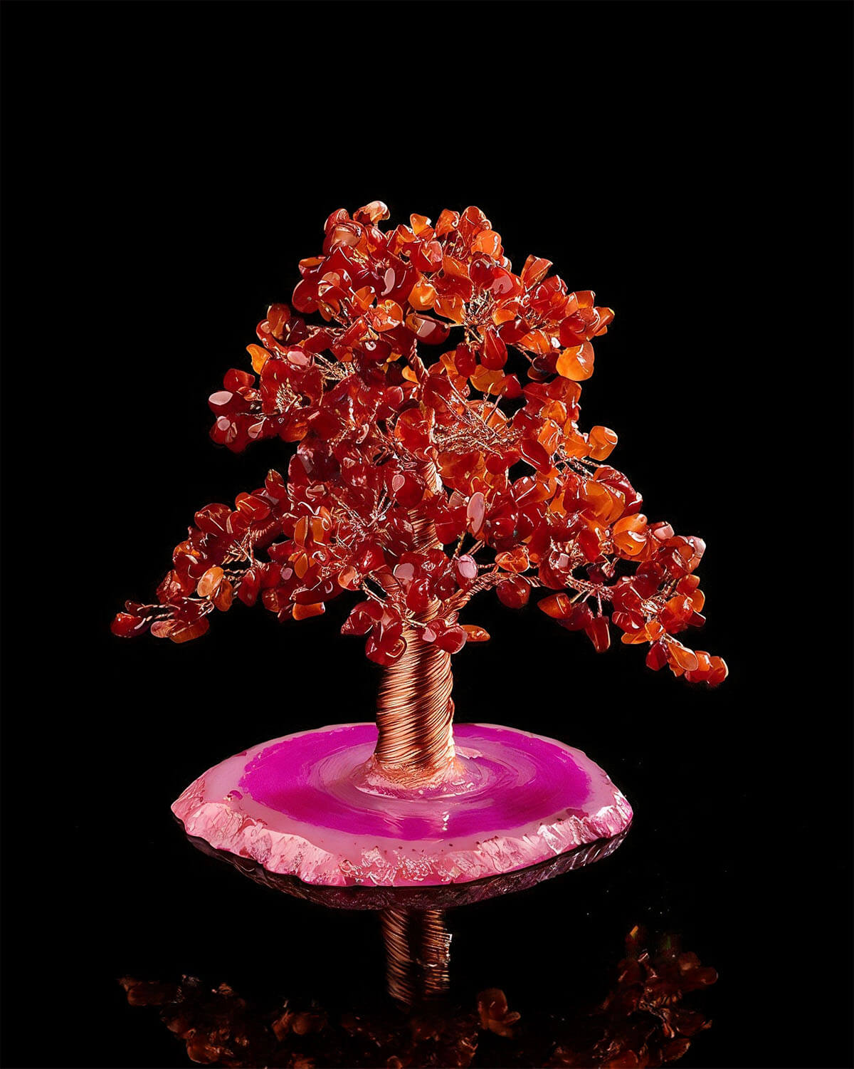 Red Agate Tree Of Life