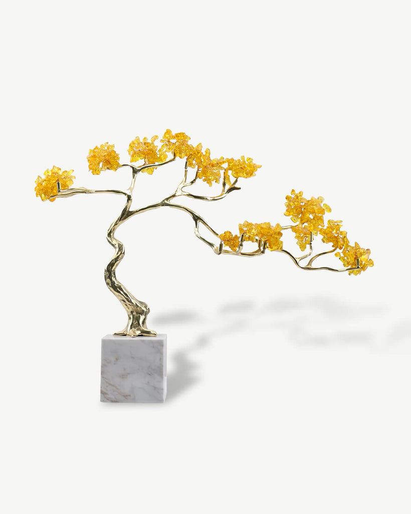 Prosperity Bloom - Citrine Crystal Tree