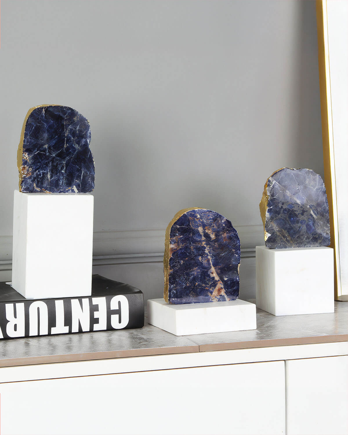 Azurite Marble Home Decor