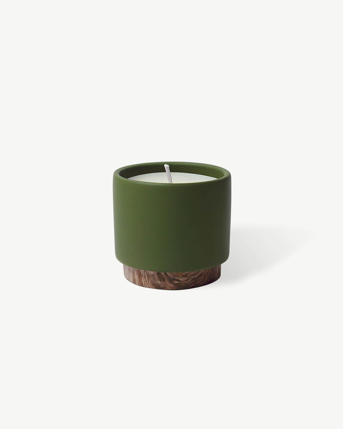 a candle that is sitting on a table